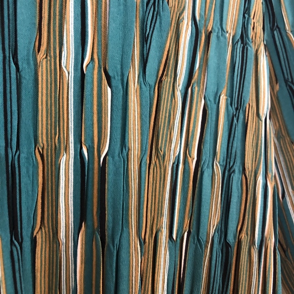 Como Stretch Long Sleeve Button Down Top sz M - Picture 2 of 6